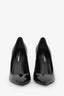 Saint Laurent Black Patent Leather Opyum Heels Size 36.5