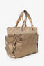 Pre-Loved Chanel™ 2006/08 Gold Leather Paris Biarritz Tote Bag