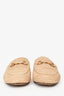 Gucci Beige Raffia Princetown Horsebit Mules Size 37