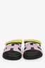 Hermès Purple/Green Leather Sandals Size 38