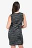Missoni Black & White Sleeveless Midi Dress Size M
