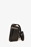 Balenciaga Black Plastic/Leather Logo Mini 'Lunchbox' Bag