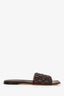 Bottega Veneta Brown Padded Sandals Size 41