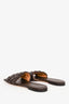 Bottega Veneta Brown Padded Sandals Size 41