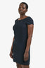 Prada Navy S/S Midi Dress Size 46