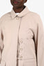Burberry Light Pink Short Trench Coat Size 6