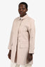 Burberry Light Pink Short Trench Coat Size 6