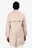 Burberry Light Pink Short Trench Coat Size 6