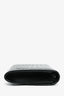 Saint Laurent 2020 Black Croc Embossed Envelope Wallet On Chain with Card Holder