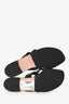 Manolo Blahnik Black Leather Gromet Flats Size 36.5