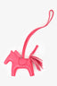 Hermès Fuschia Leather Rodeo PM Bag Charm