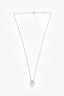 Tiffany & Co Sterling Silver Beaded Chain 'Return To Tiffany' Heart Tag Necklace