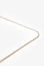 Tiffany & Co Sterling Silver Beaded Chain 'Return To Tiffany' Heart Tag Necklace
