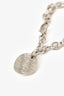 Tiffany & Co Sterling Silver Round Tag Bracelet