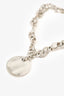 Tiffany & Co Sterling Silver Round Tag Bracelet