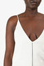 T by Alexander Wang White Silver Chain Midi Dress Size 10