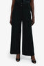 Nili Lotan Black Wide Leg Pants Size 10