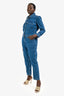 DL 1961 Dark Blue Denim 'Freja' Jumpsuit Size L