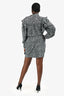Isabel Marant Black/White Silk Printed Dress Size 42