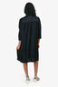 Birgitte Herskind Black Satin 'Liva' Dress Size 36