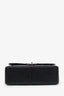 Pre-Loved Chanel™ 2021+ Black Caviar Leather Jumbo Double Flap