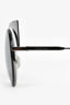 Fendi Black Squared Mirrored Sunglasses