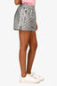Christian Dior Grey Oblique Shorts Size 36