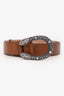 Gucci Brown Leather Dionysus Belt Size 95
