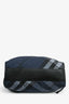 Burberry Navy Nova Check Nylon Tote Bag