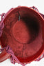Staud Maroon Moreau Bucket Bag
