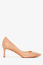 Jimmy Choo Nude Patent Leather 'Romy' Heels Size 36