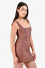Herve Leger Brown Mini Dress Size S