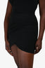 Helmut Lang Black Mini 'Twist' Skirt Size M