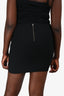 Helmut Lang Black Mini 'Twist' Skirt Size M
