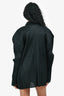Pleats Please by Issey Miyake Black Pleated Open Long Sleeves Top Size 4