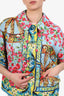 Dolce & Gabbana Multi-Color Floral Print Cropped Jacket Size 44