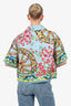 Dolce & Gabbana Multi-Color Floral Print Cropped Jacket Size 44
