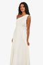 Farm Rio Cream One Shoulder Linen Blend Dress Size S