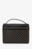 Celine Black/Brown Macadam Cosmetic Bag