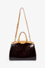 Louis Vuitton 2012 Burgundy Vernis Leather Brea Top Handle with Strap