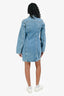 Citizens of Humanity Blue Denim Button Down Shirt Dress Size XS
