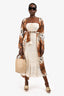 Roberto Cavalli Leopard Printed Silk Cover Up Kimono Dress Size 42