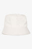 Prada White Nylon Bucket Hat Size M