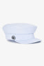 Hermès Light Blue Cotton Blend Newsboy Hat Size 58