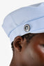 Hermès Light Blue Cotton Blend Newsboy Hat Size 58
