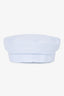 Hermès Light Blue Cotton Blend Newsboy Hat Size 58