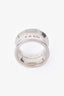 Tiffany & Co Sterling Silver 1873 Wide Ring