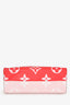 Louis Vuitton 2019 Red Multicolour Monogram Giant Reverse 'OnTheGo' Tote
