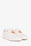 Louis Vuitton White Leather Frontrow Sneakers Size 39.5