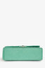 Pre-Loved Chanel™ 2012-13 Green Caviar Maxi Double Flap Shoulder Bag